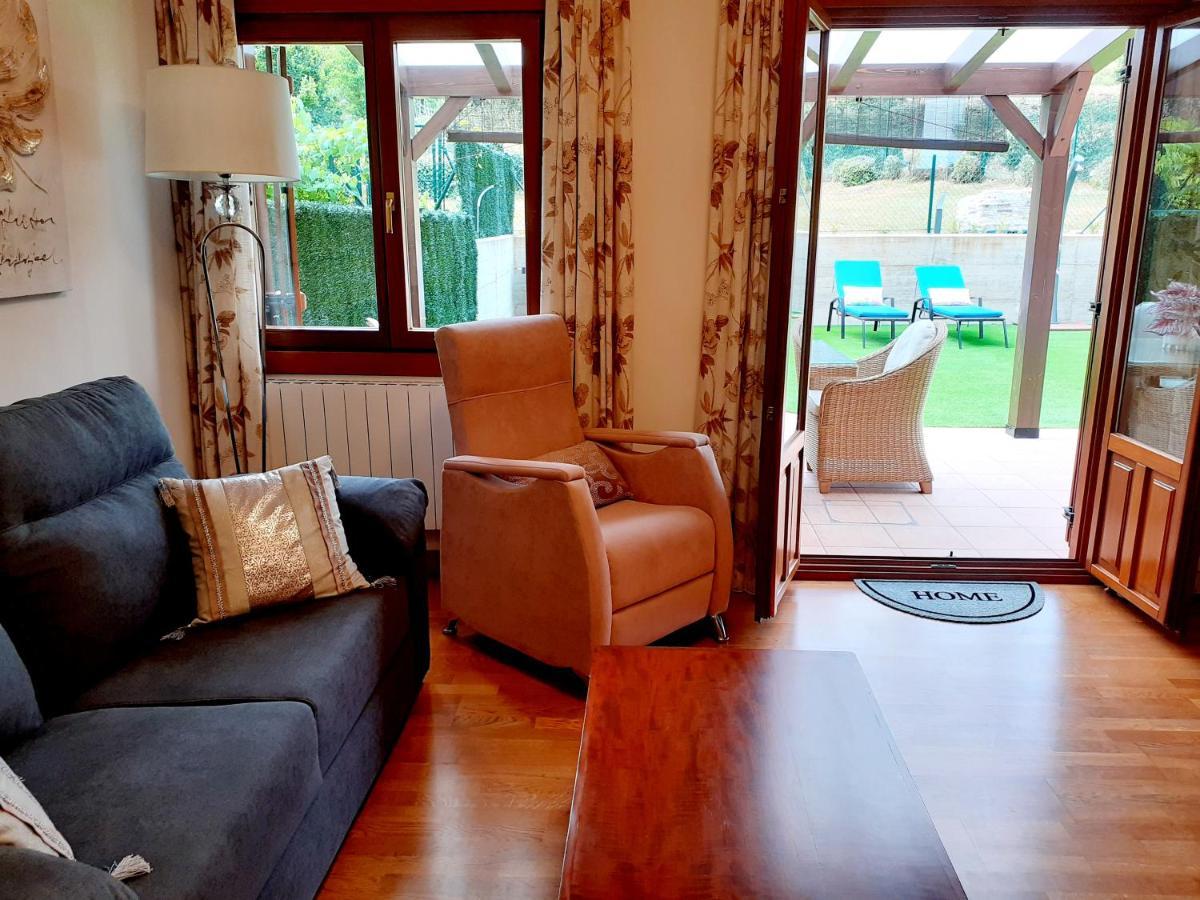 Apartamento Con Jardin Marbles Ezcaray Exteriör bild